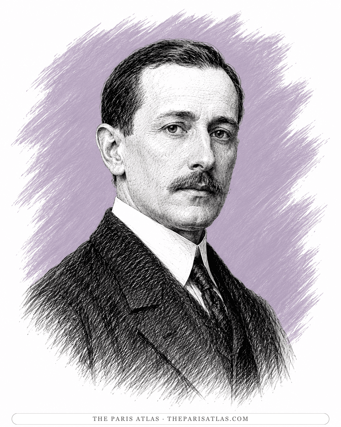 Illustrated portrait of Camille Lefèvre