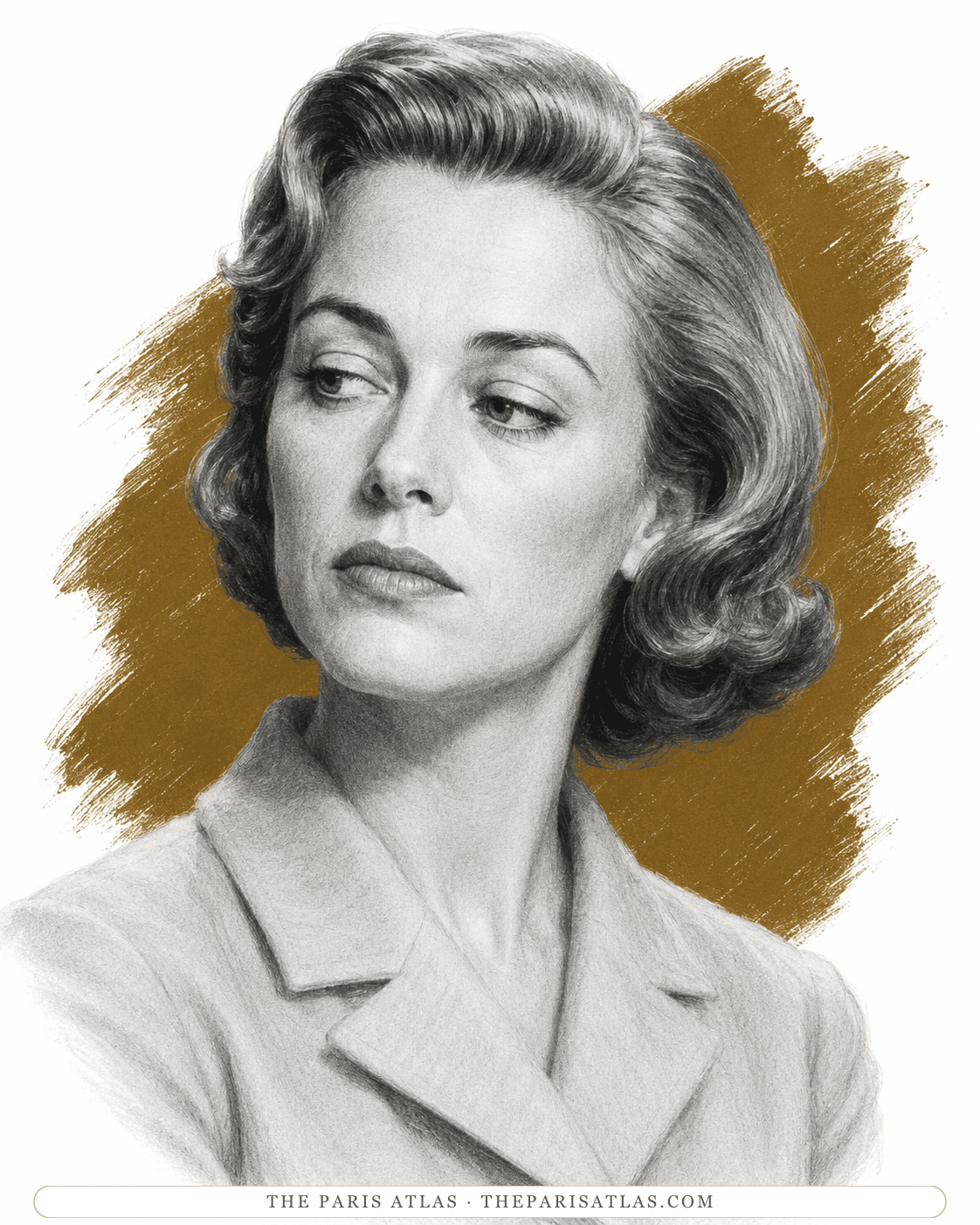 Illustrated portrait of Cass