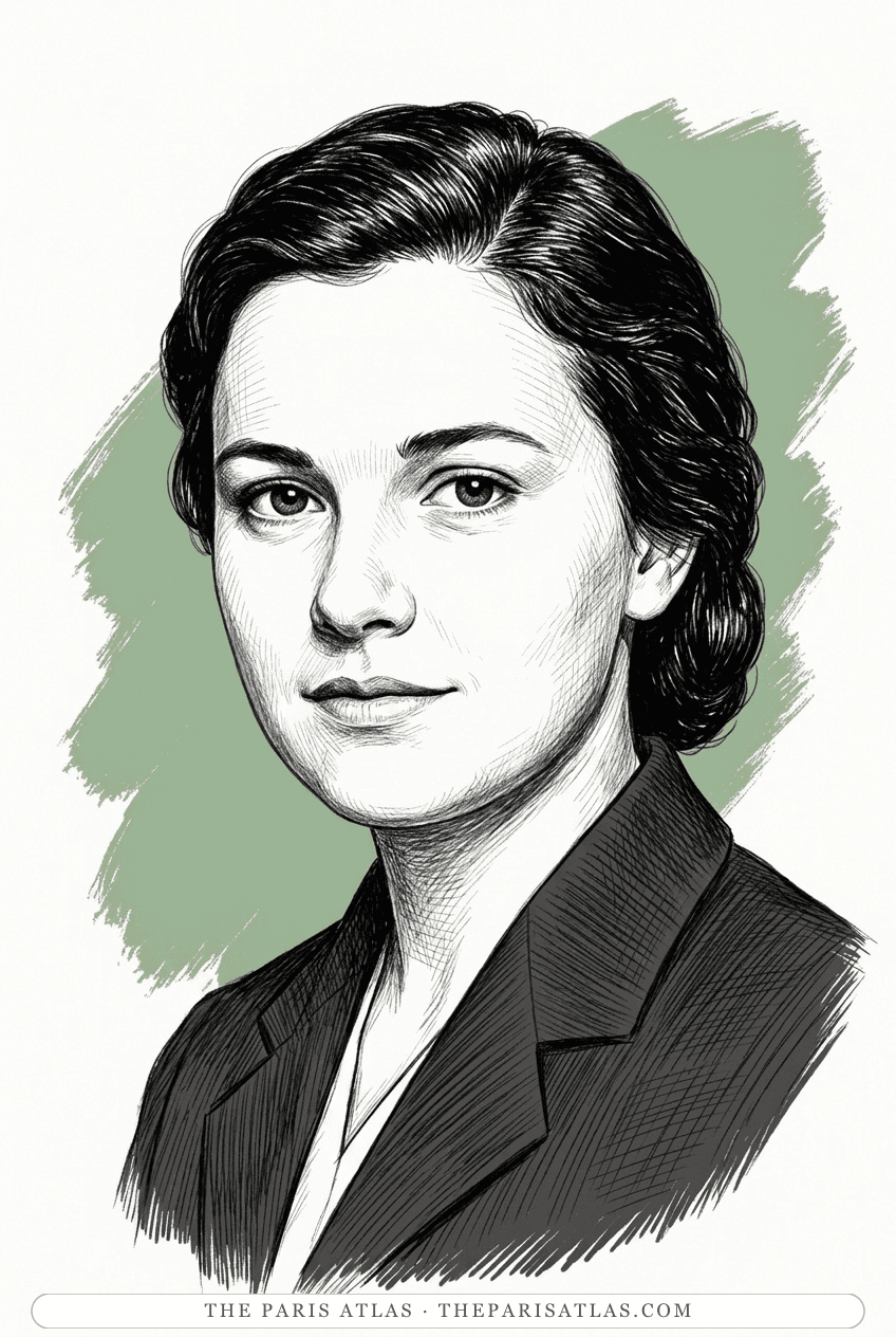 Illustrated portrait of Cecelia Brady