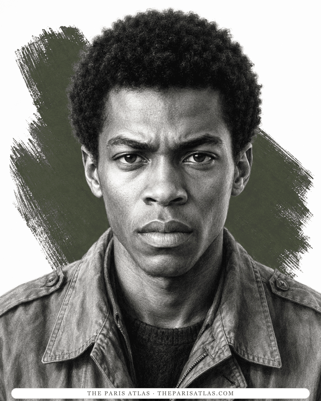 Illustrated portrait of Christopher
