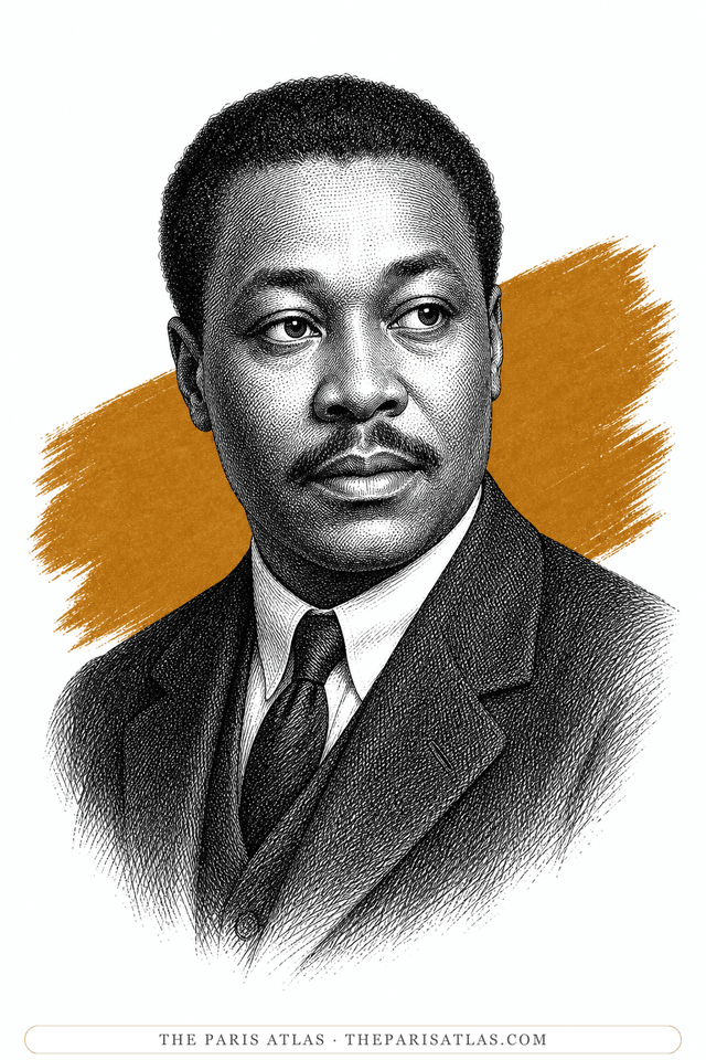 Illustrated portrait of Claude McKay
