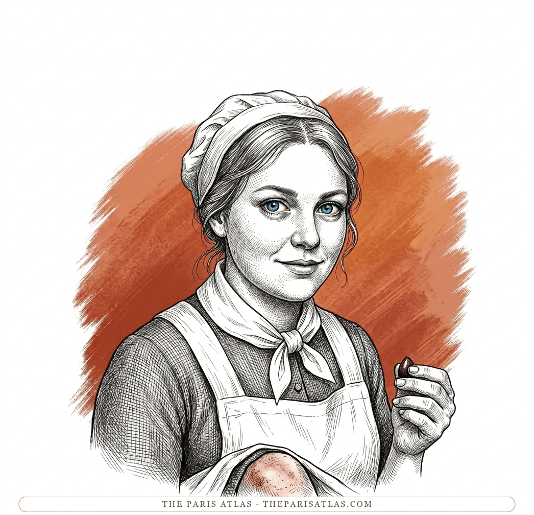 Illustrated portrait of Collins