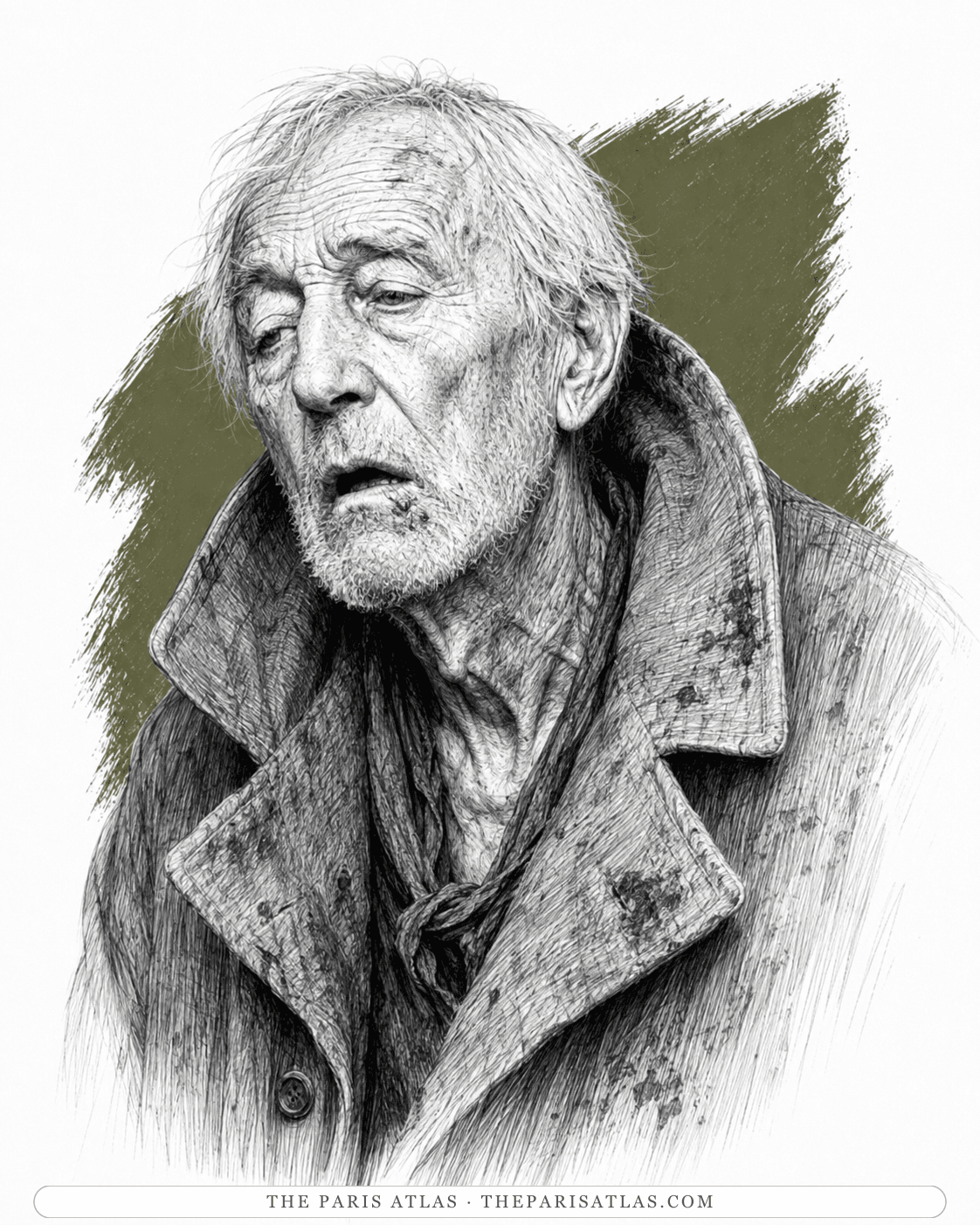 Illustrated portrait of Daddy