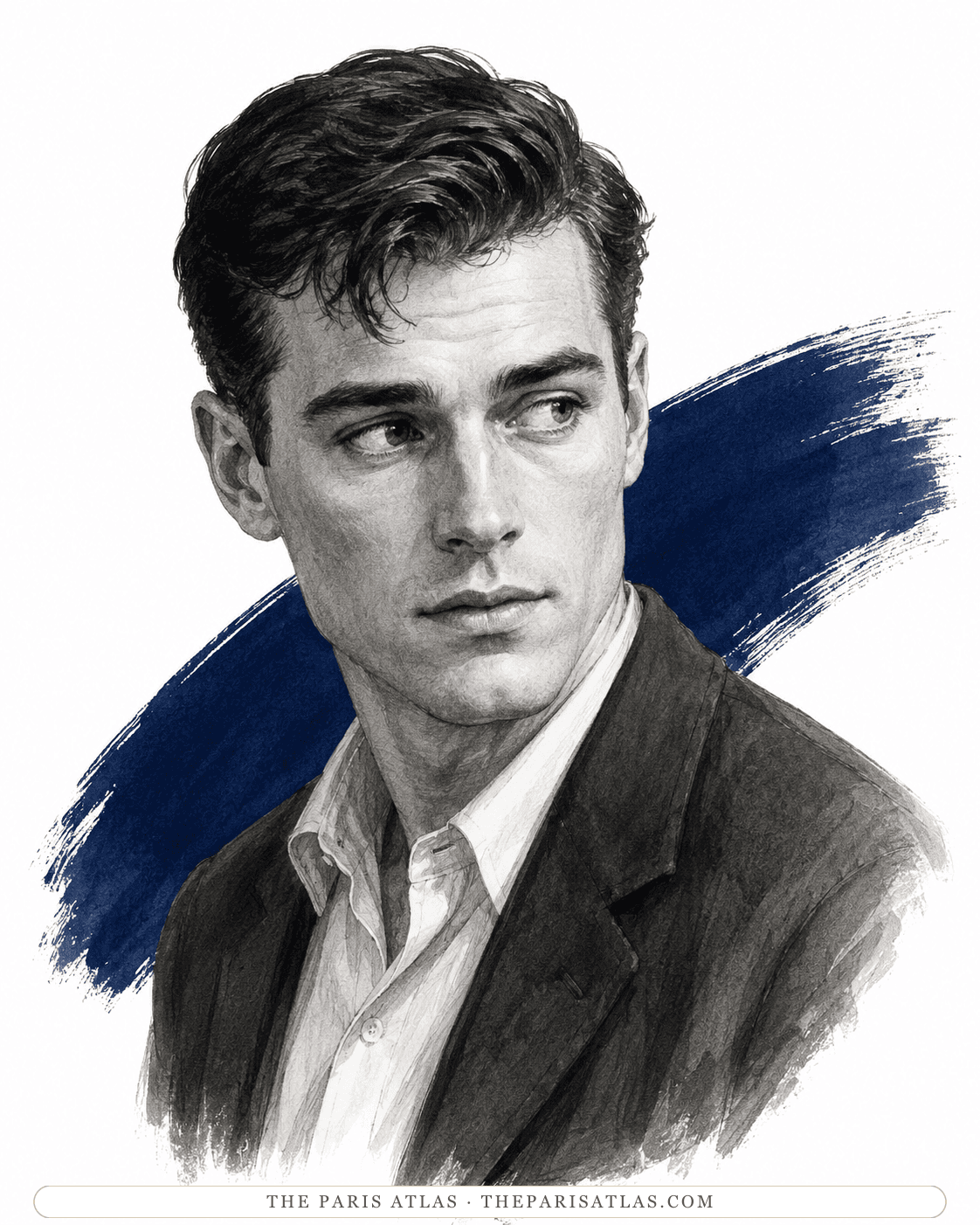 Illustrated portrait of David