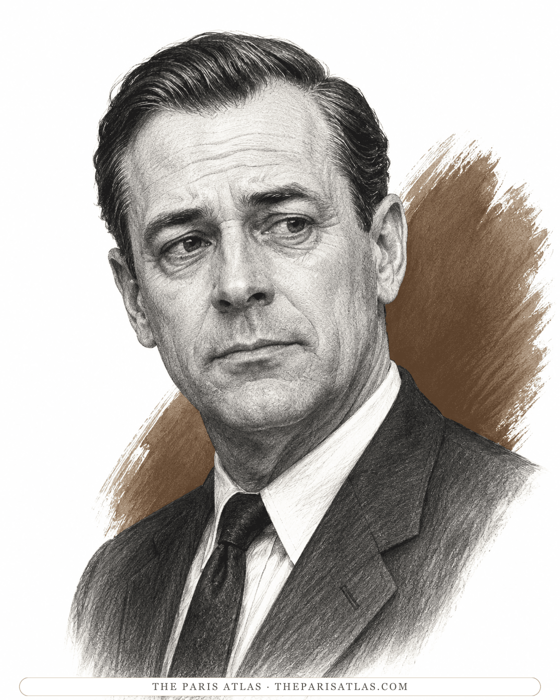 Illustrated portrait of David's father