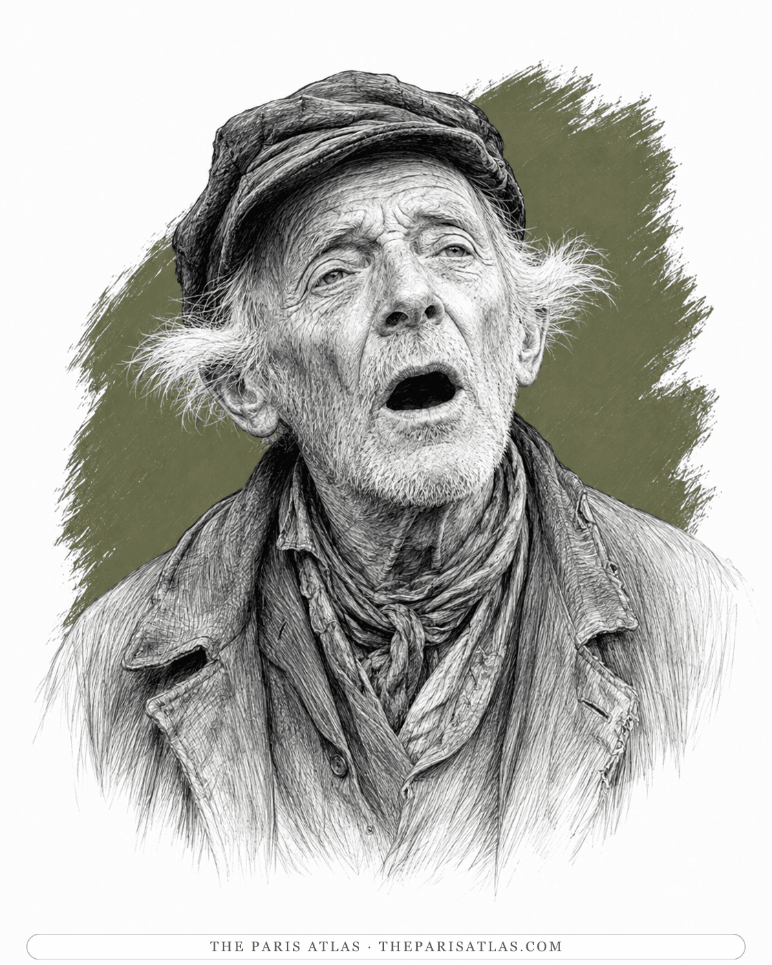 Illustrated portrait of Deafie