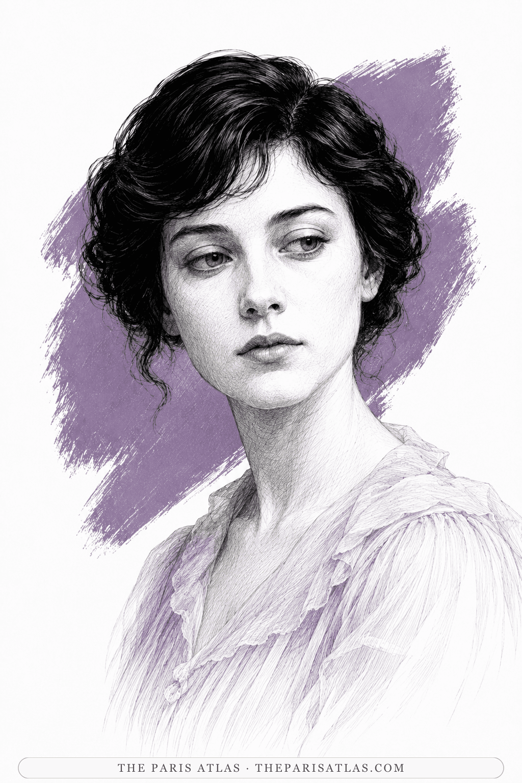 Illustrated portrait of Dorothy "Dot" Raycroft