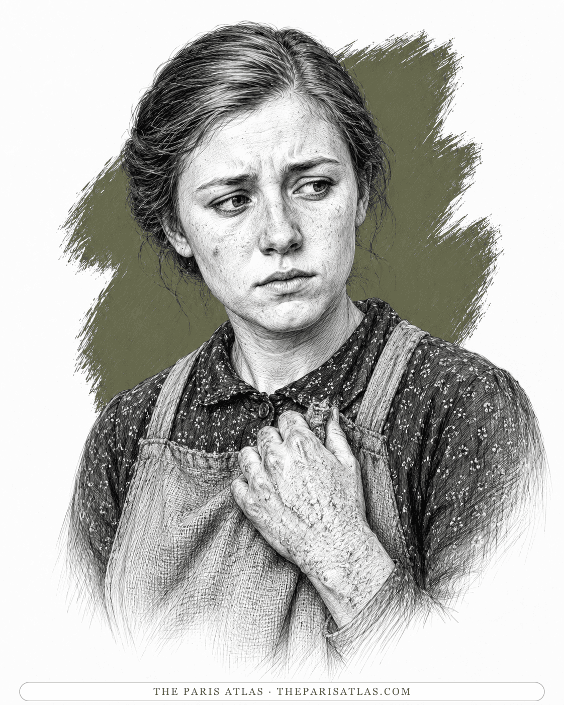 Illustrated portrait of Ellen