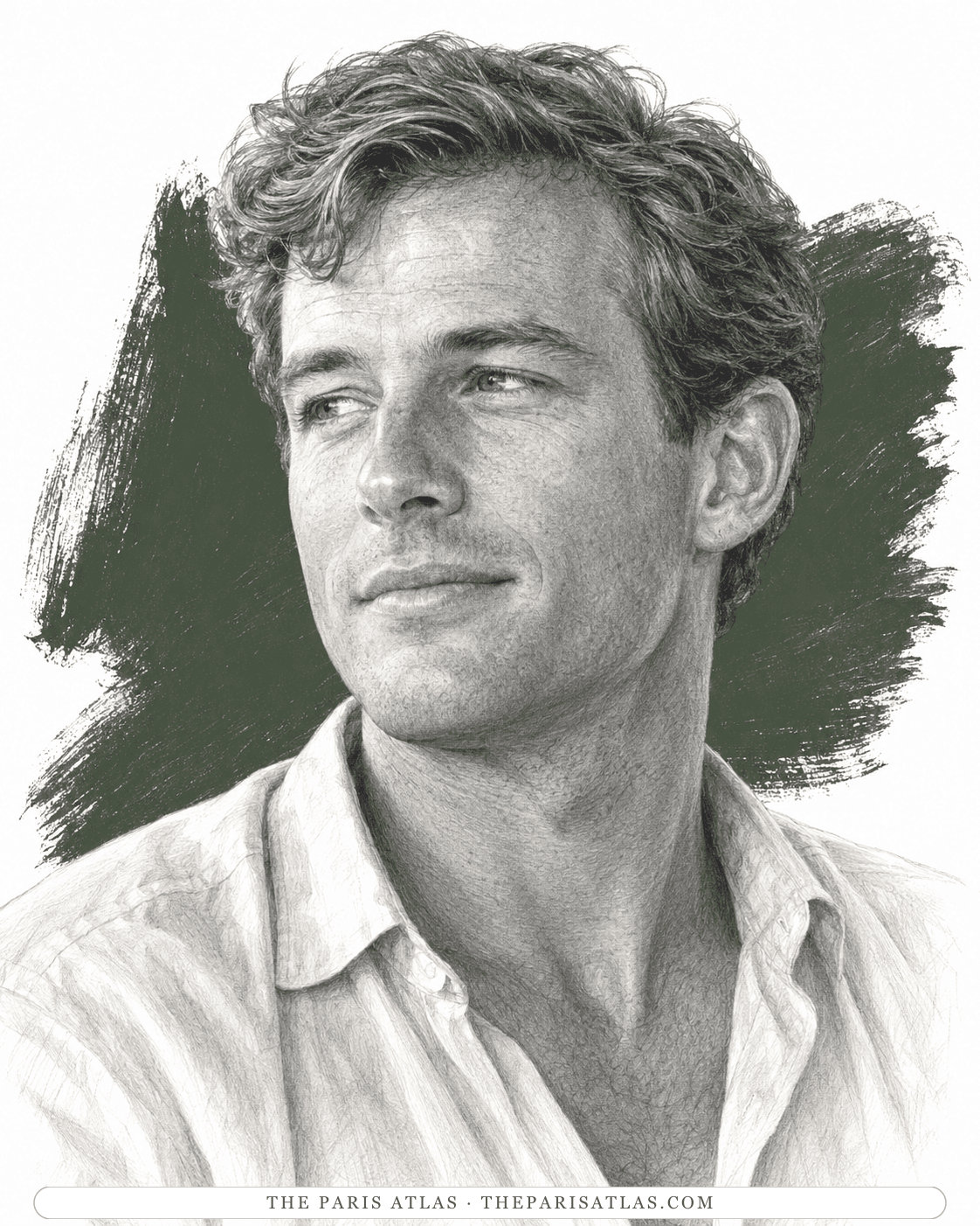 Illustrated portrait of Eric
