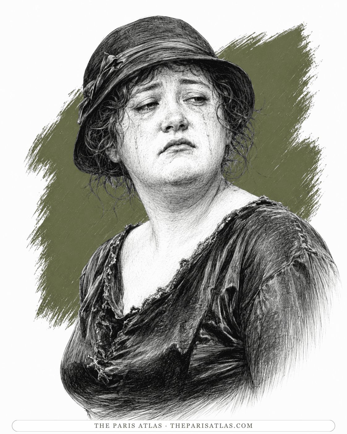 Illustrated portrait of Flo