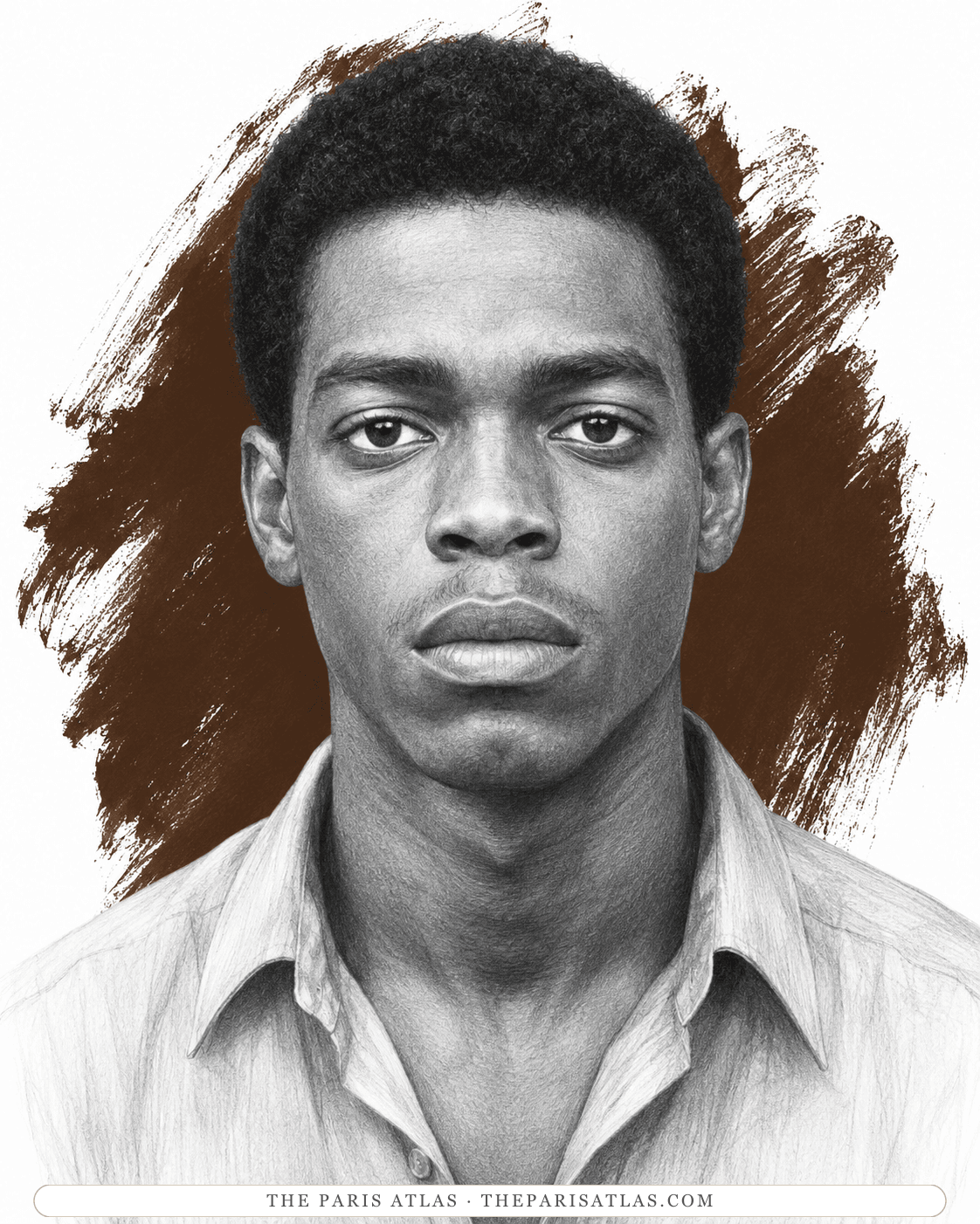 Illustrated portrait of Fonny Hunt