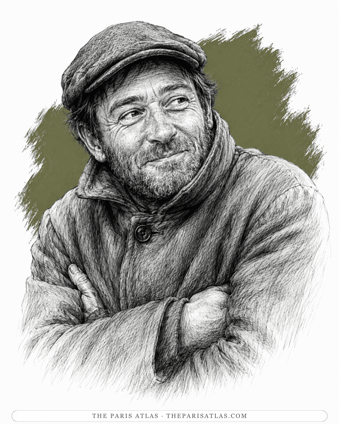 Illustrated portrait of Ginger