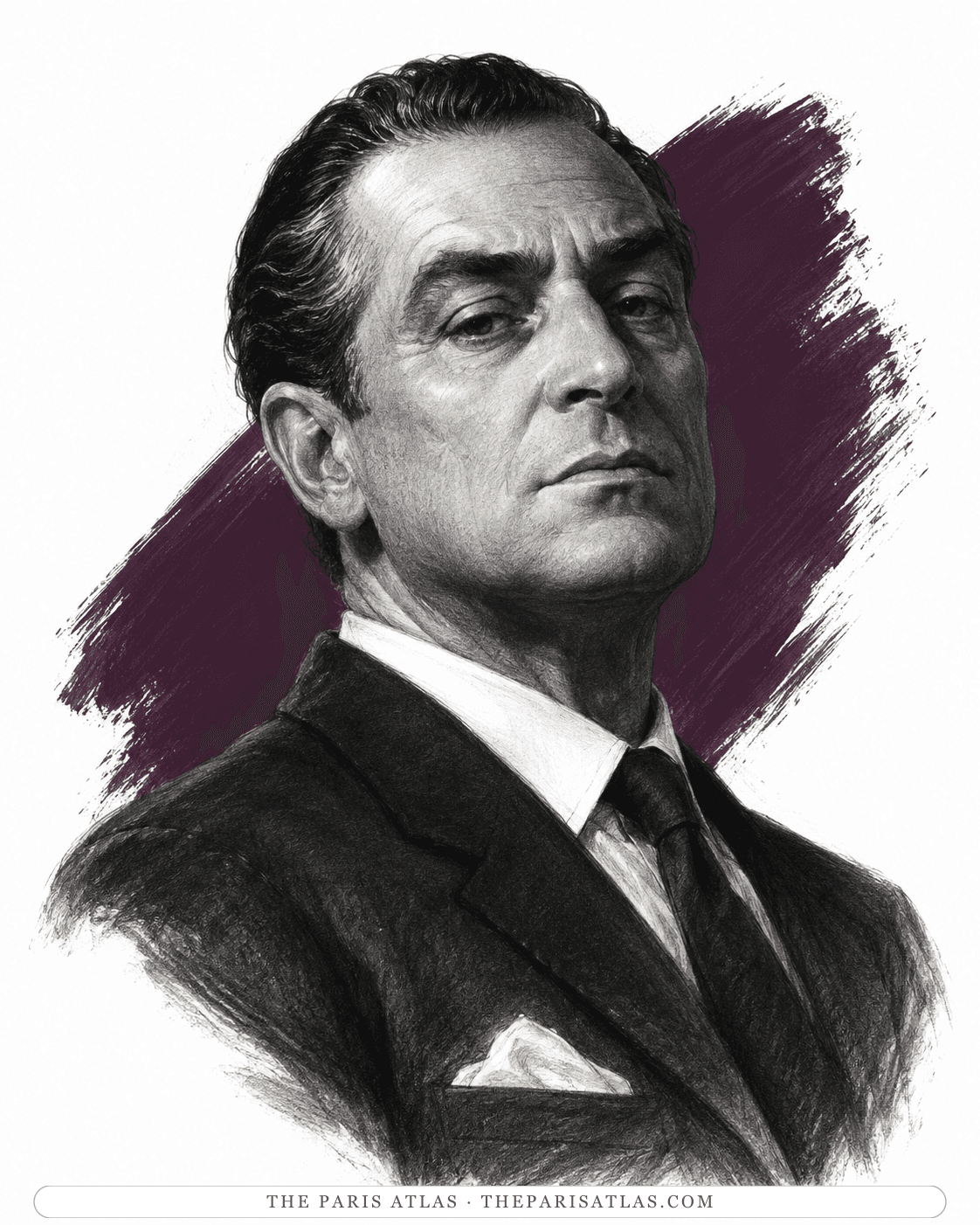 Illustrated portrait of Guillaume