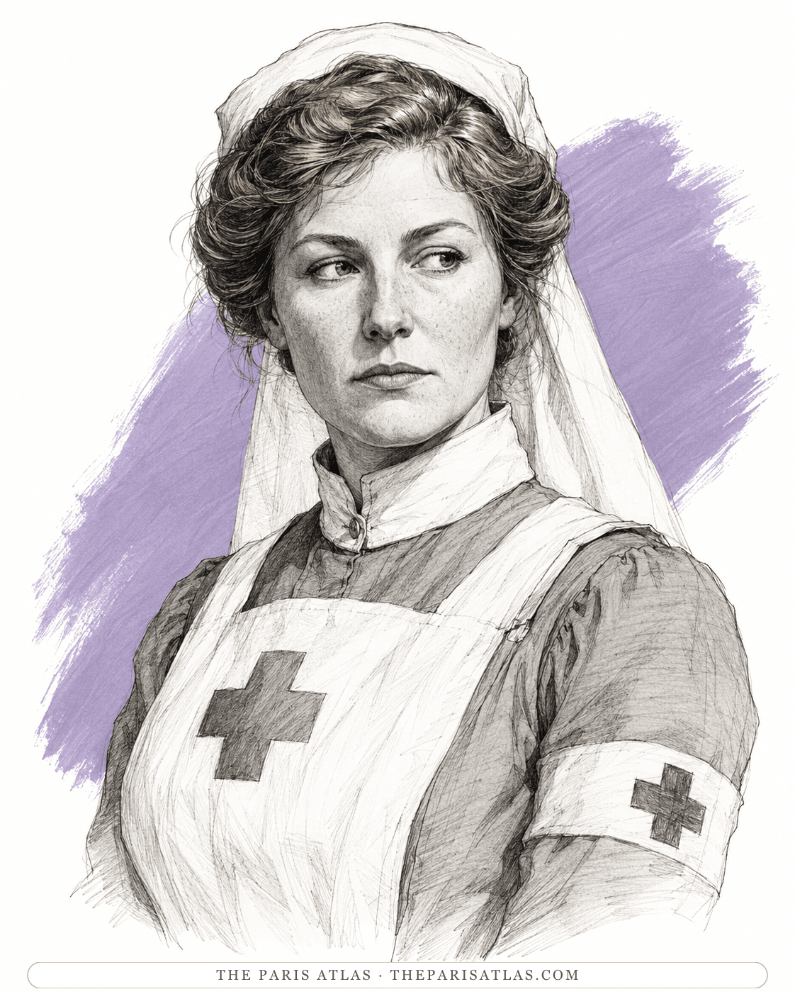Illustrated portrait of Helen Ferguson