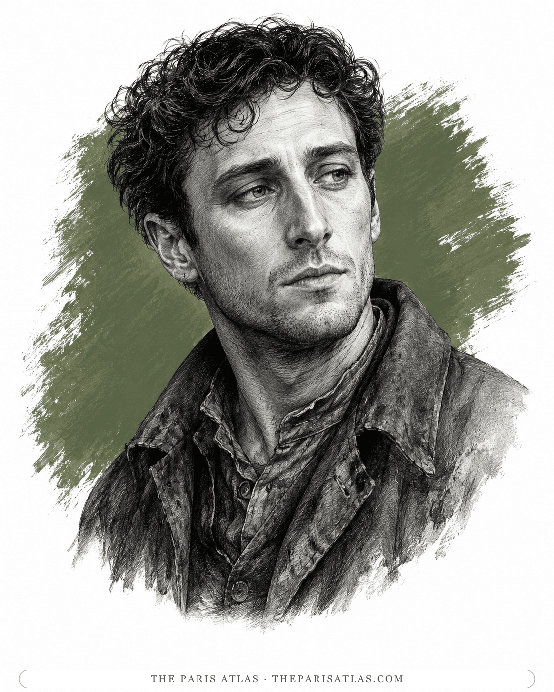 Illustrated portrait of Henri