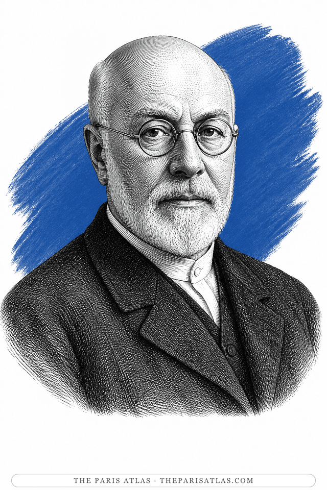 Illustrated portrait of Henri Matisse
