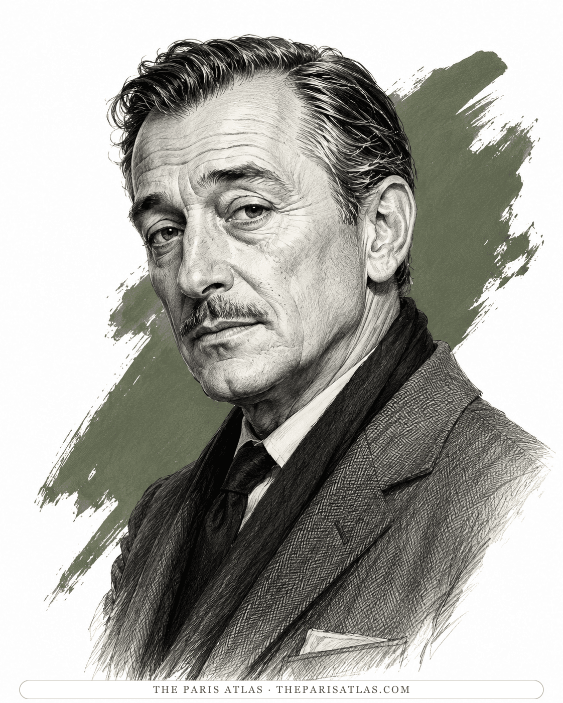Illustrated portrait of Jacques