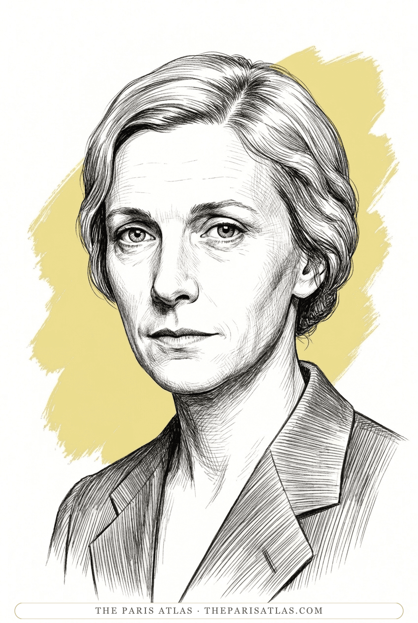Illustrated portrait of Jane Meloney