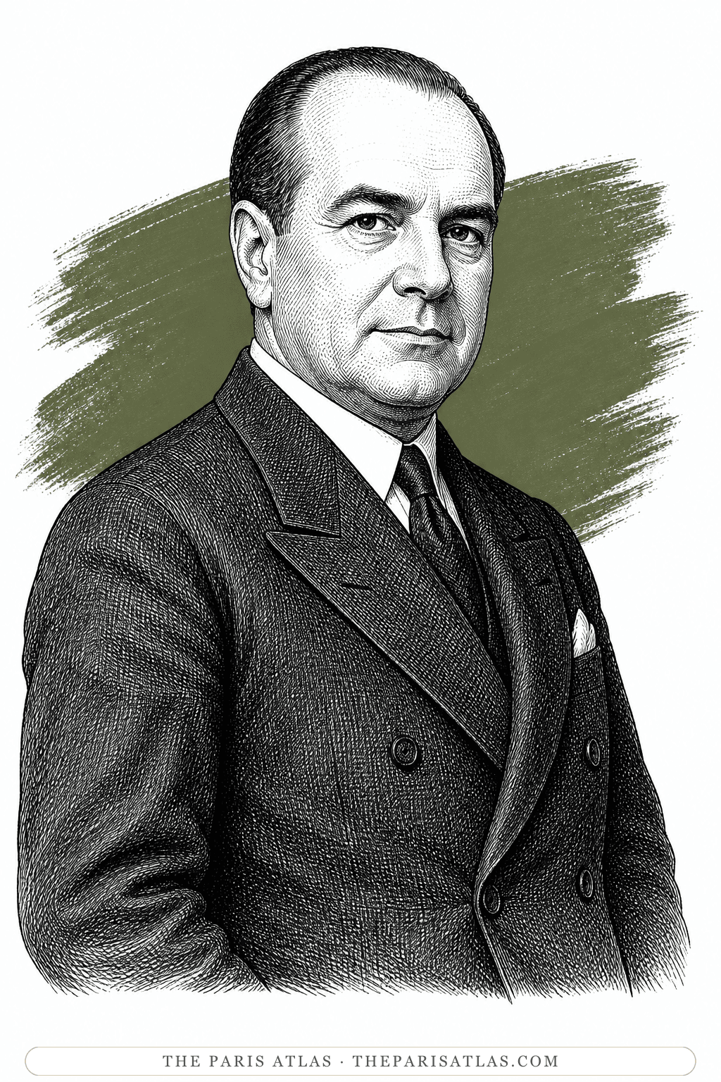 Illustrated portrait of Jean Walter