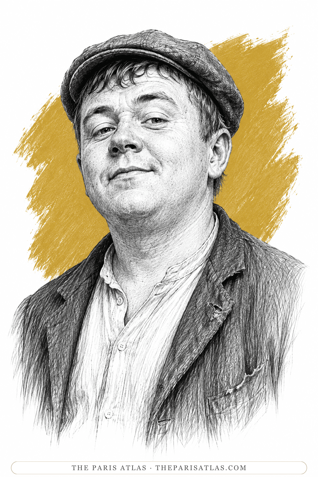 Illustrated portrait of Joe