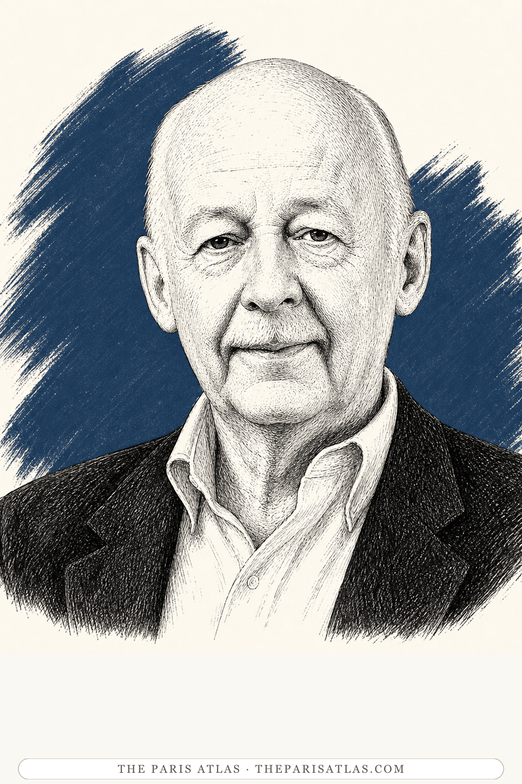 Illustrated portrait of John Glassco