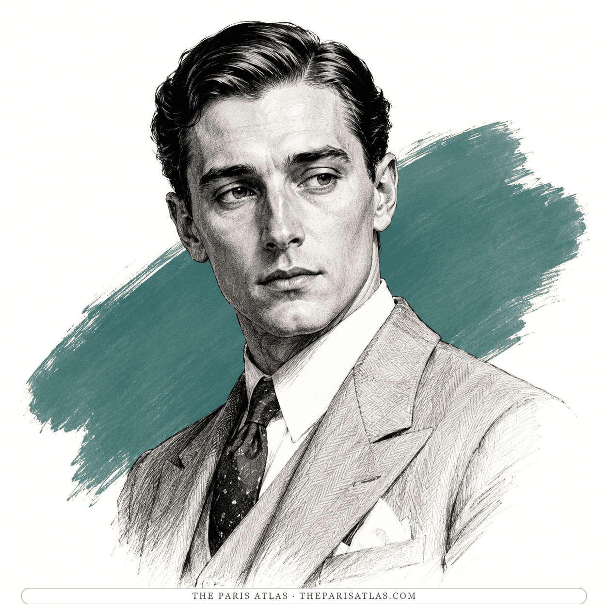 Illustrated portrait of Jules Peterson