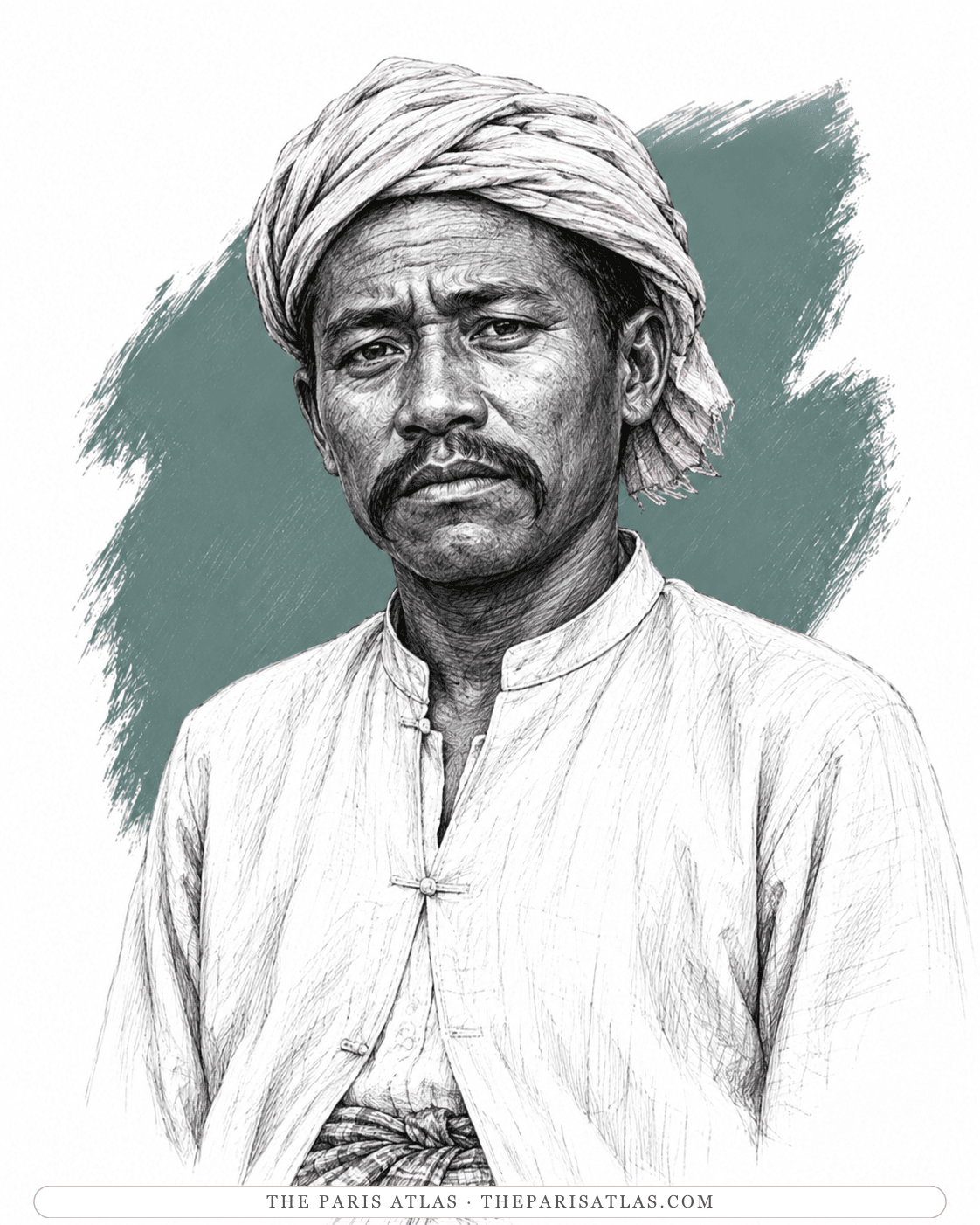 Illustrated portrait of Ko S'la