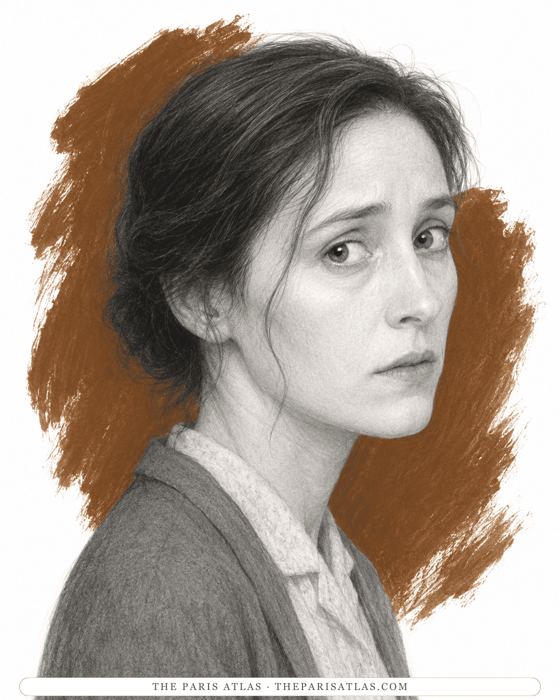Illustrated portrait of Leona