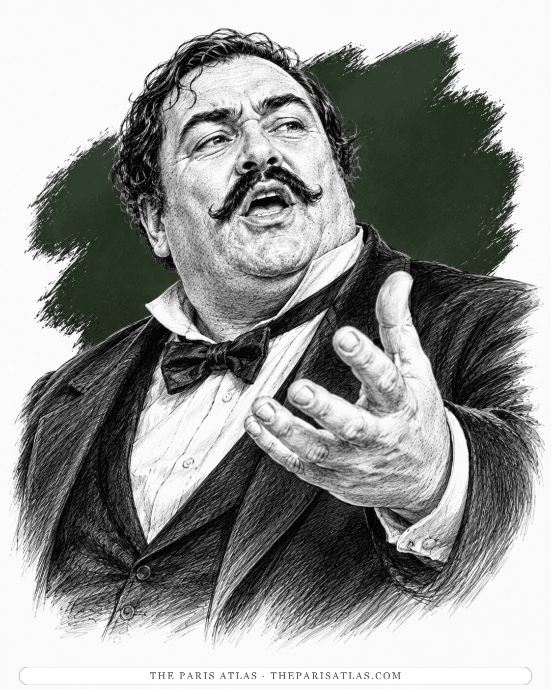 Illustrated portrait of Mario