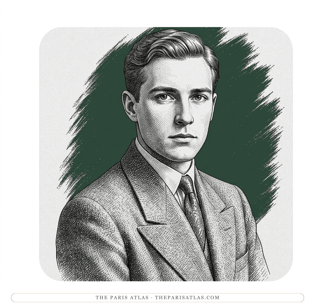 Illustrated portrait of Martin Hallam