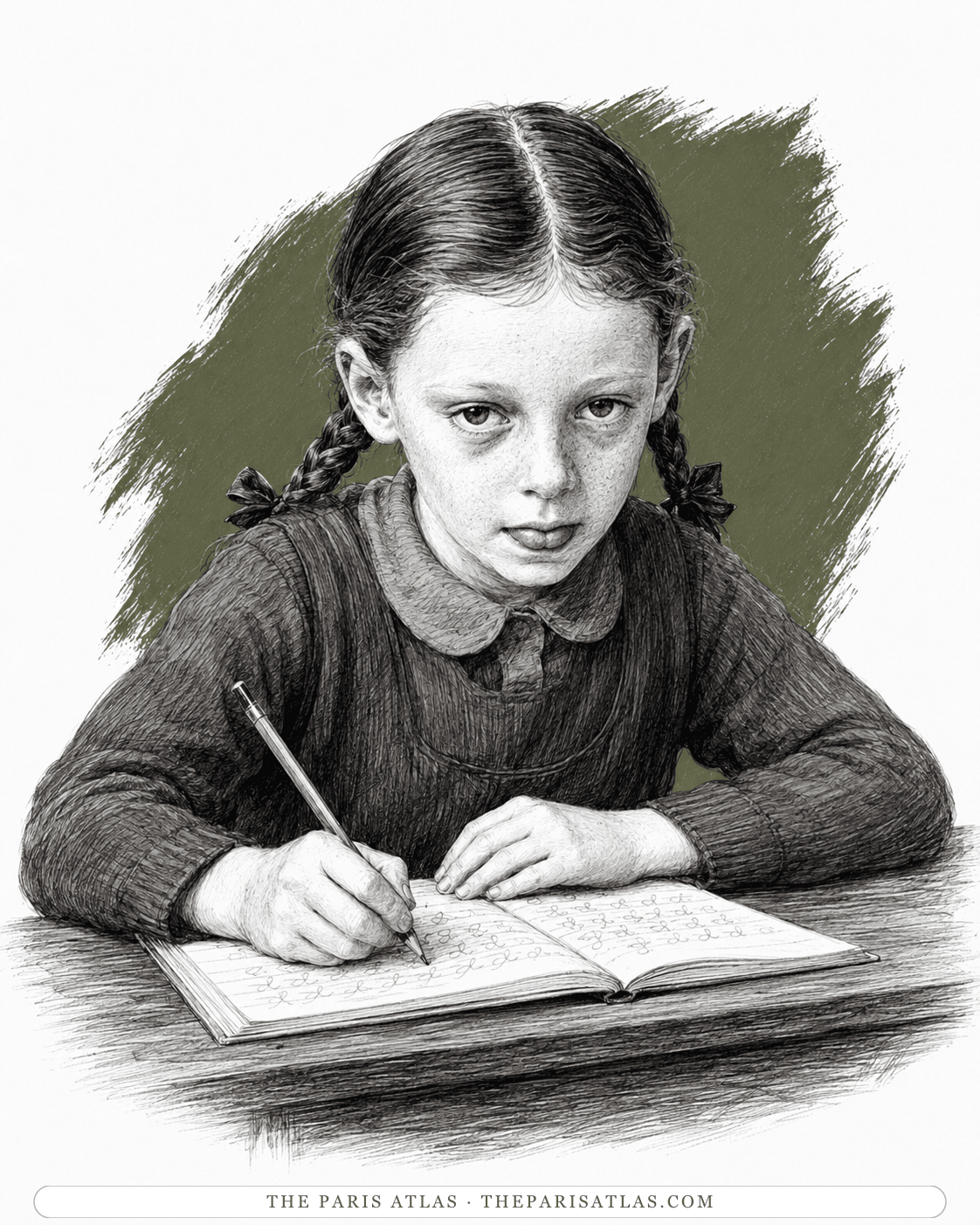 Illustrated portrait of Mavis Williams
