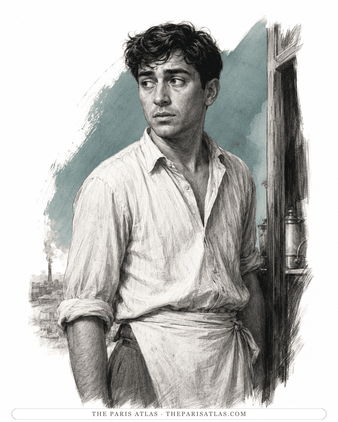 Illustrated portrait of Michaelis