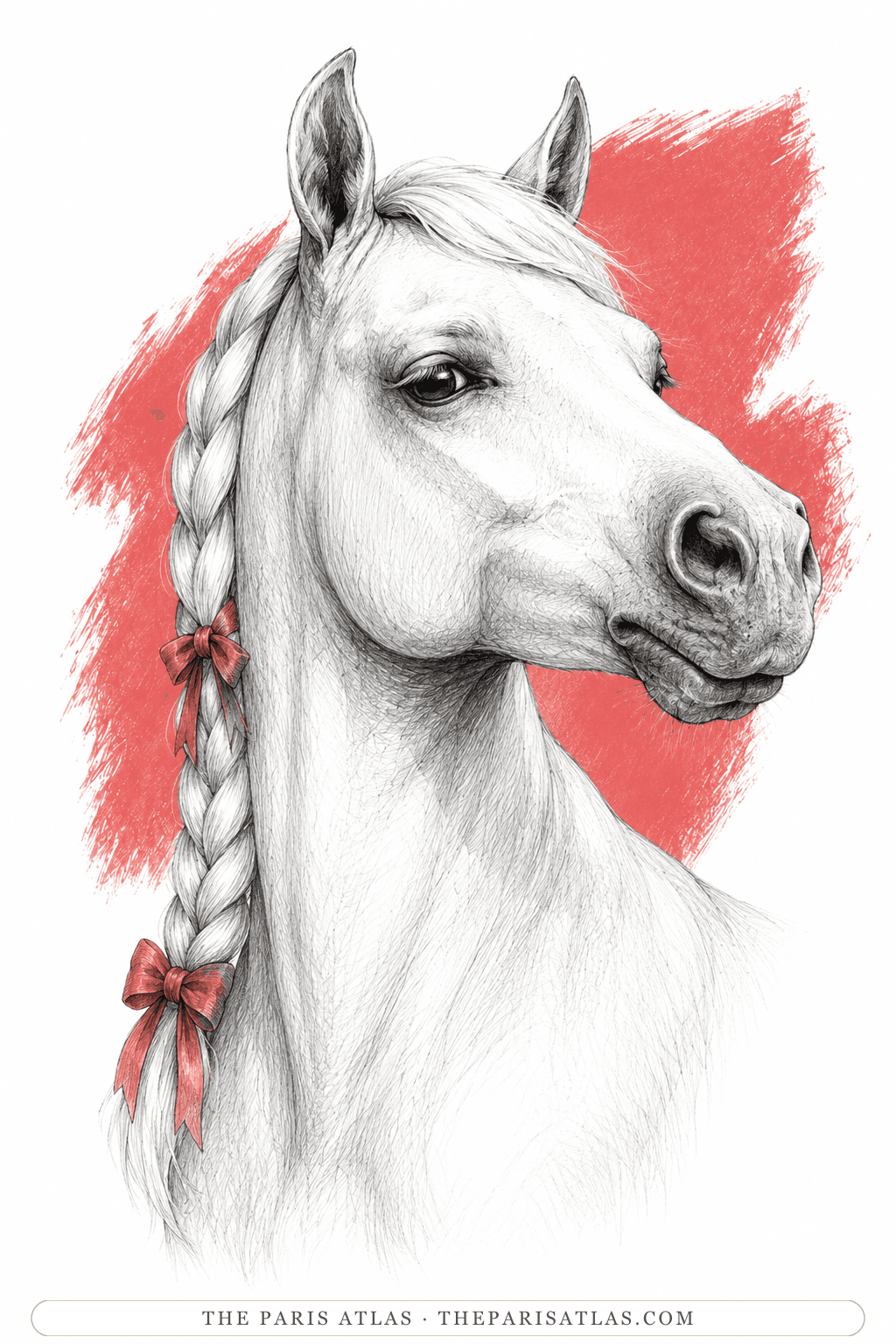 Illustrated portrait of Mollie