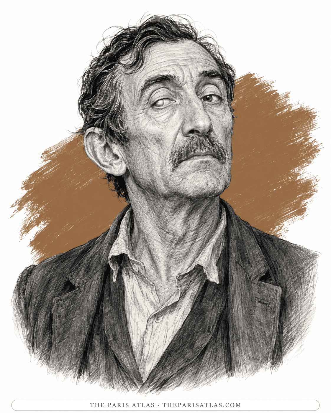 Illustrated portrait of Monsieur Jules