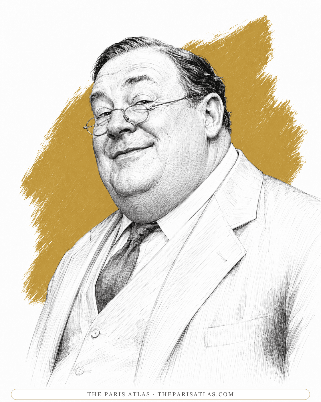 Illustrated portrait of Mr Macgregor