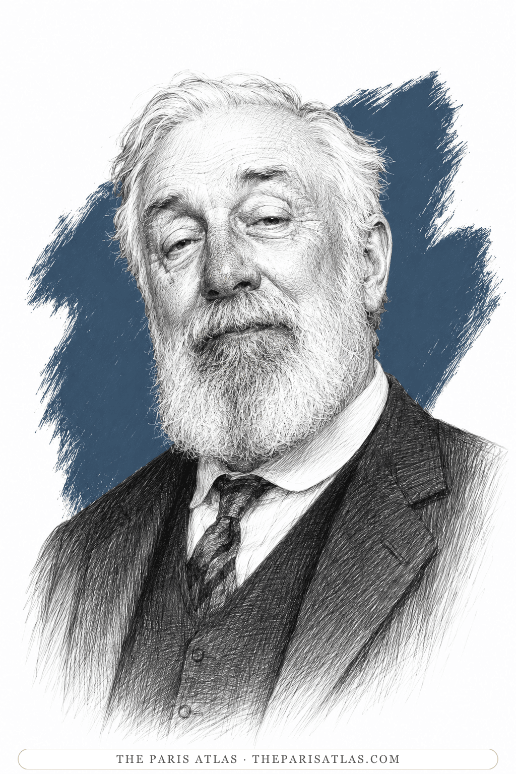 Illustrated portrait of Mr McKechnie