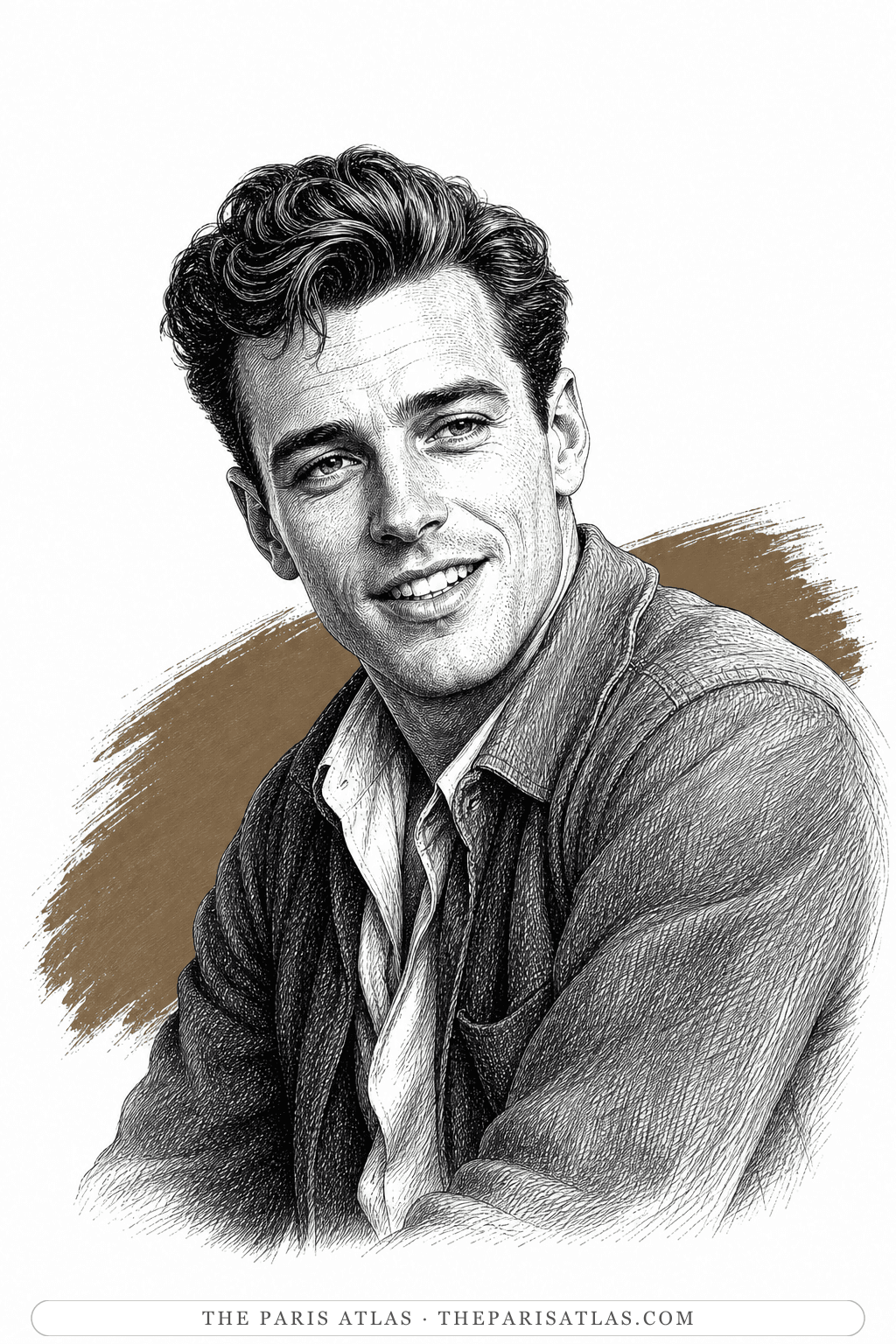 Illustrated portrait of Cody Pomeray