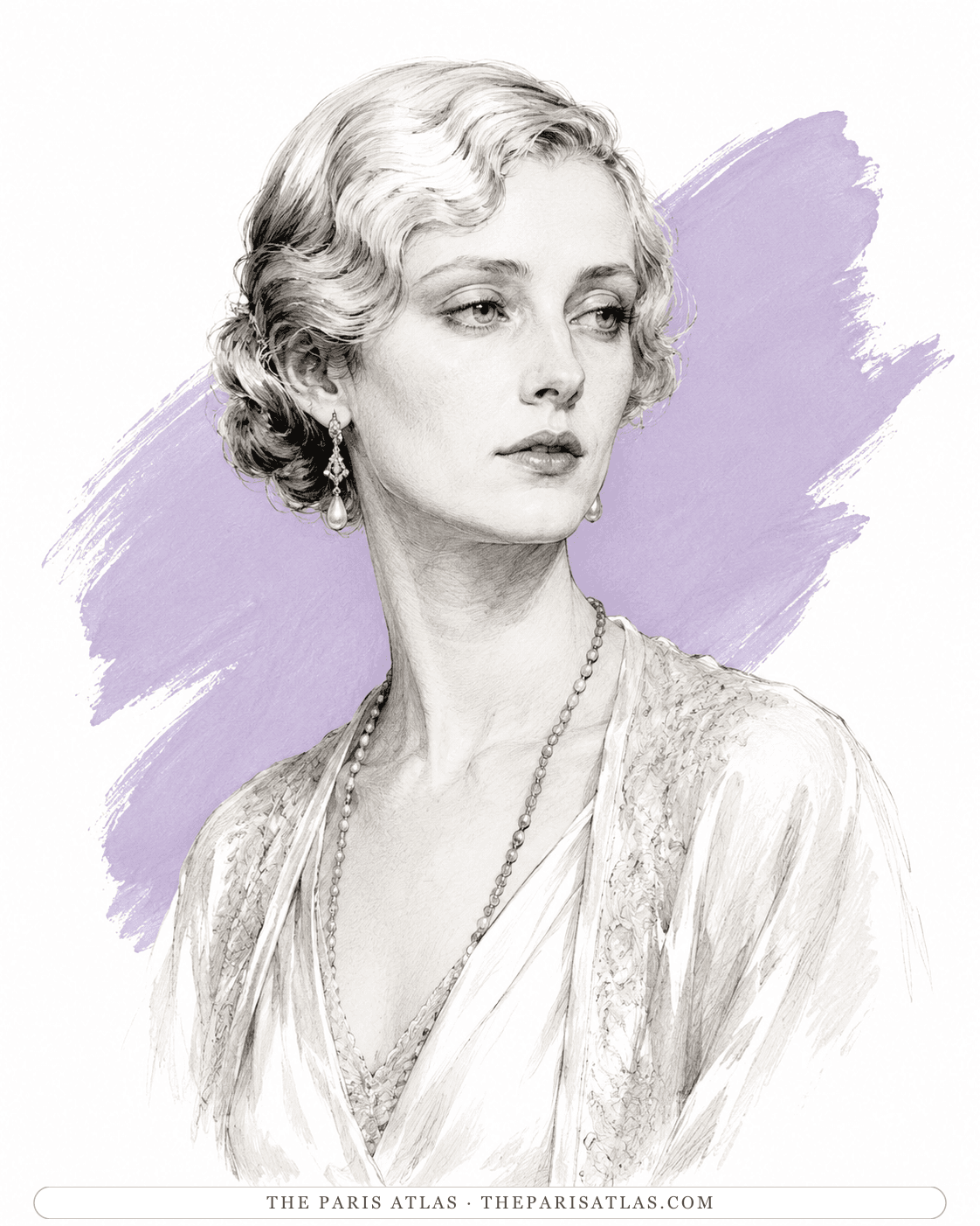 Illustrated portrait of Nicole Diver