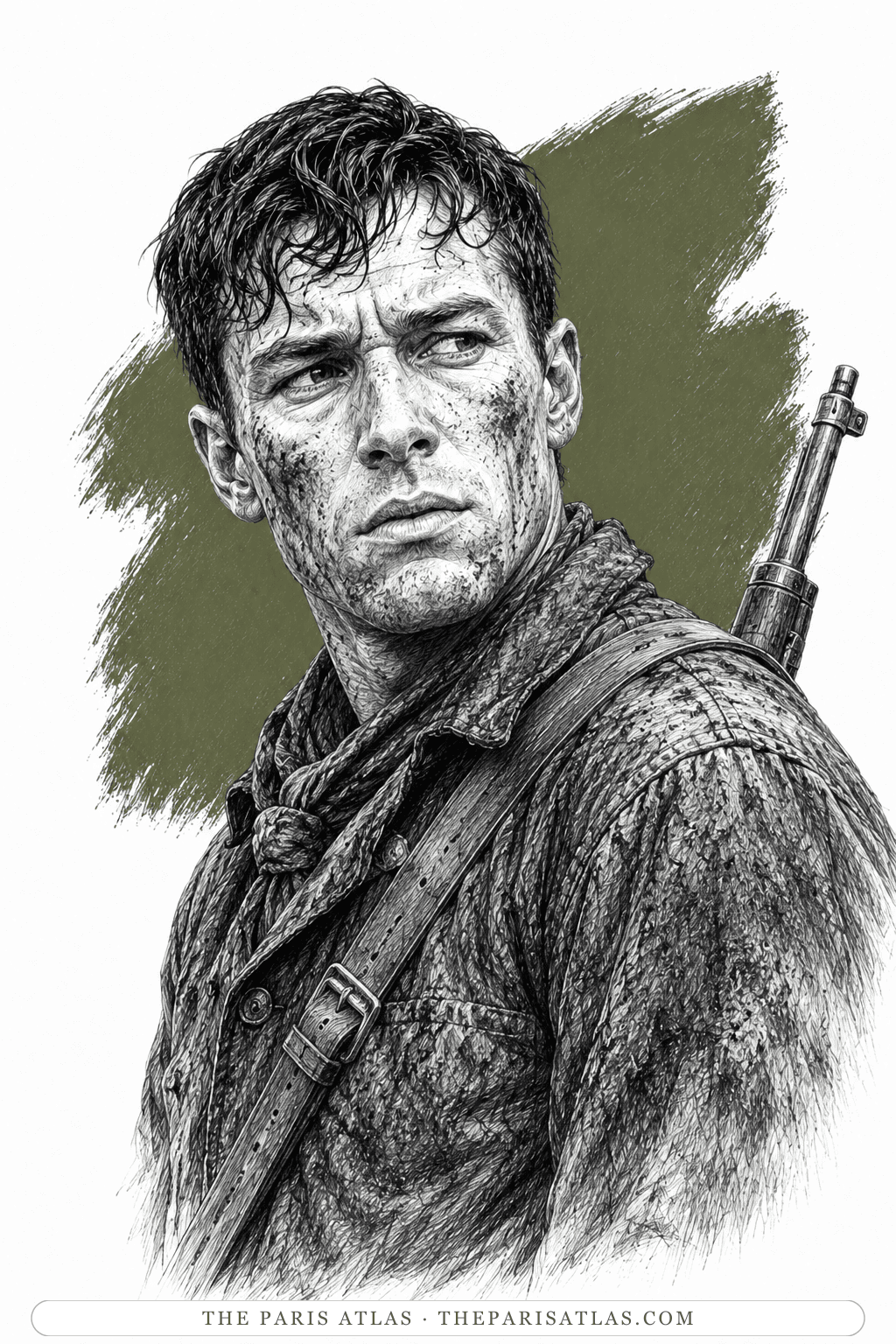 Illustrated portrait of Paddy Donovan