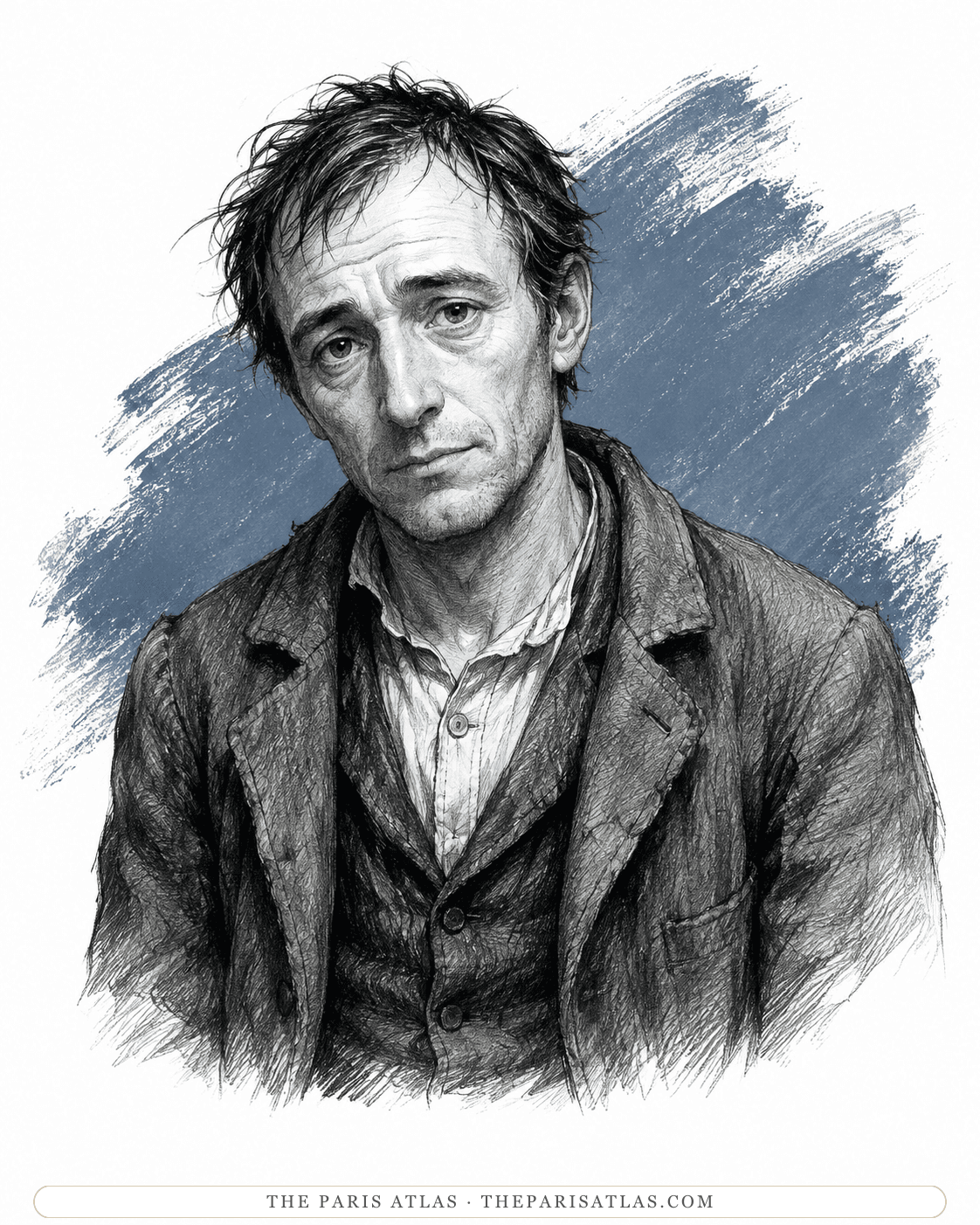 Illustrated portrait of Paddy Jaques