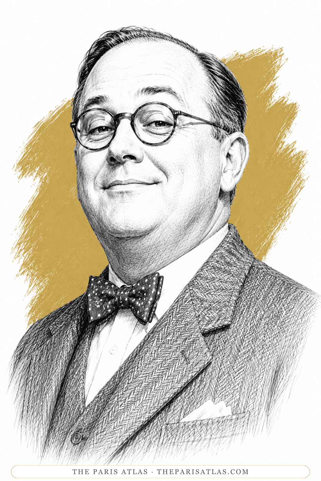 Illustrated portrait of Paul Doring