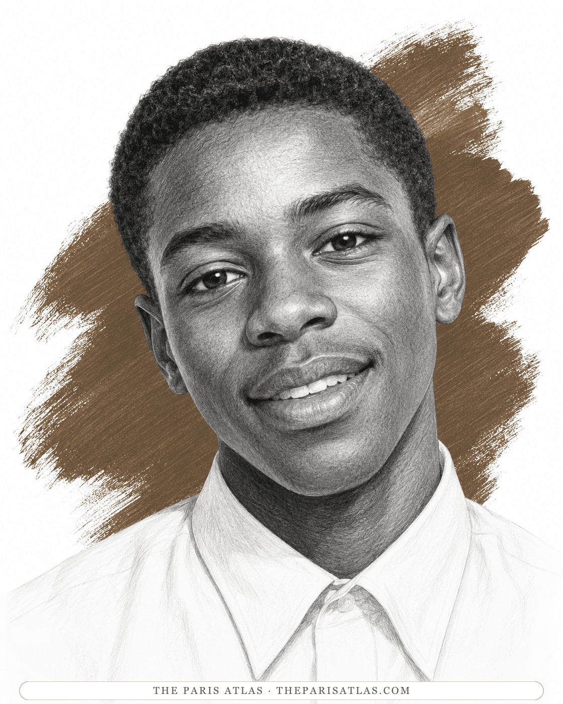 Illustrated portrait of Peanut