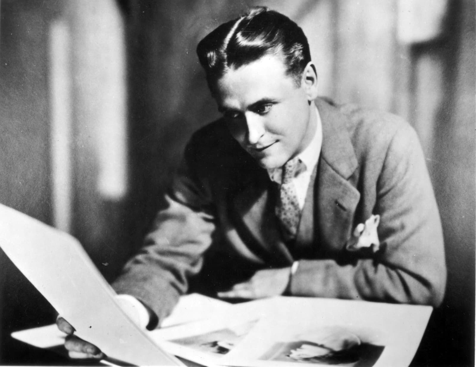 Portrait of F. Scott Fitzgerald by Nickolas Muray, 1929