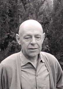 Illustrated portrait of Jean Dubuffet