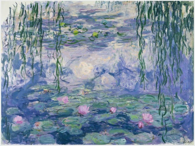 The Water Lilies (Giverny ensemble) by Claude Monet