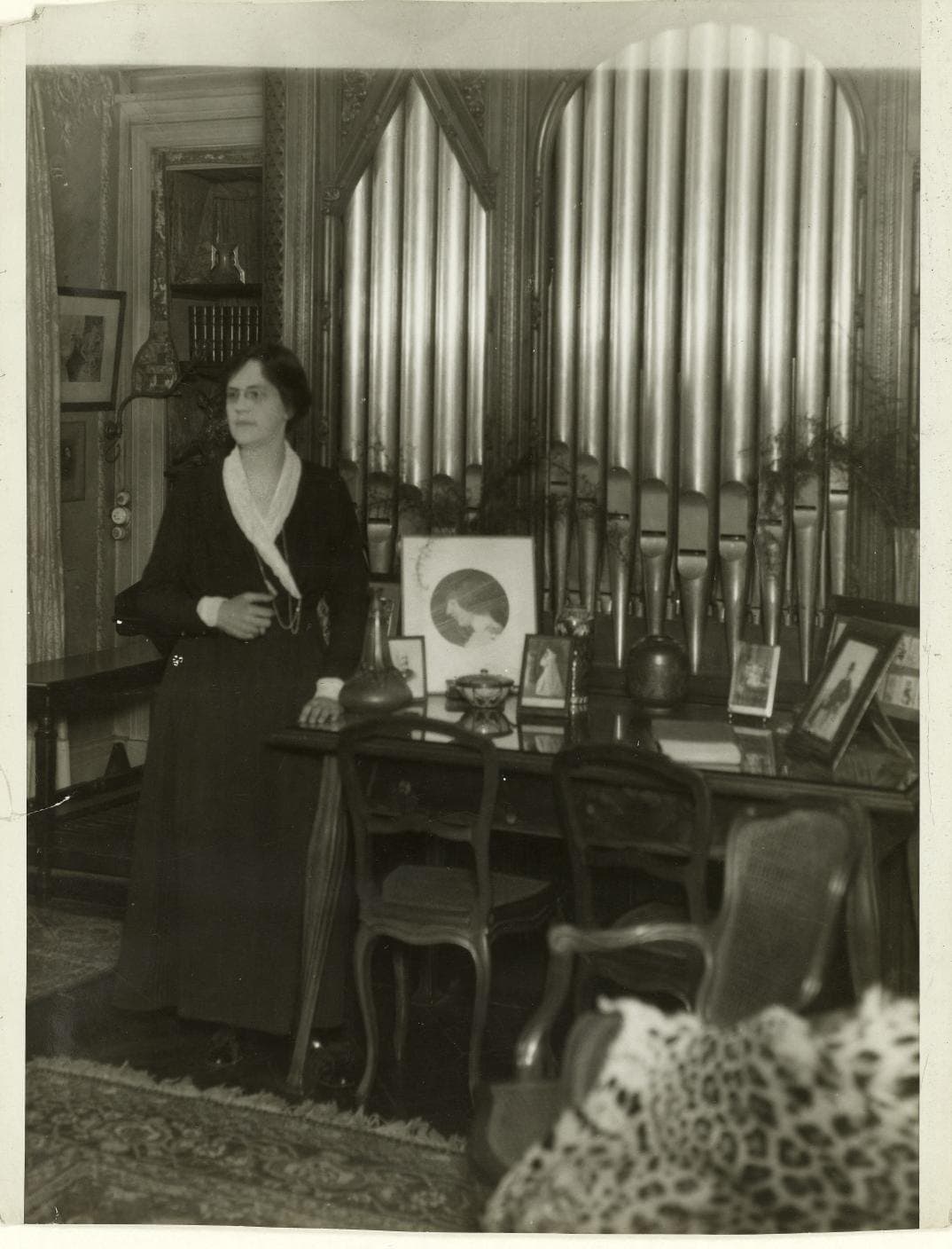 Illustrated portrait of Nadia Boulanger
