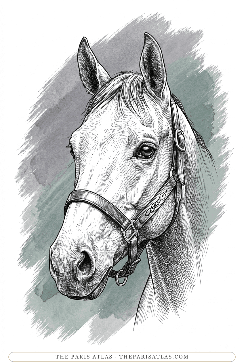 Illustrated portrait of Raftery