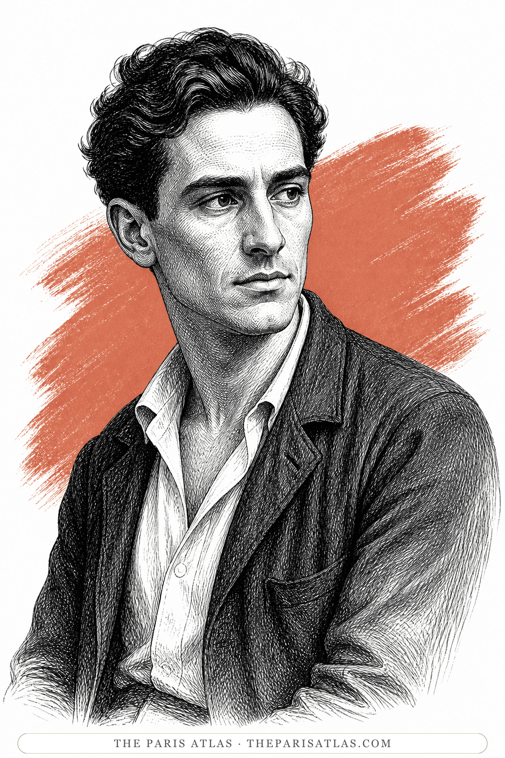 Illustrated portrait of Richard Guino