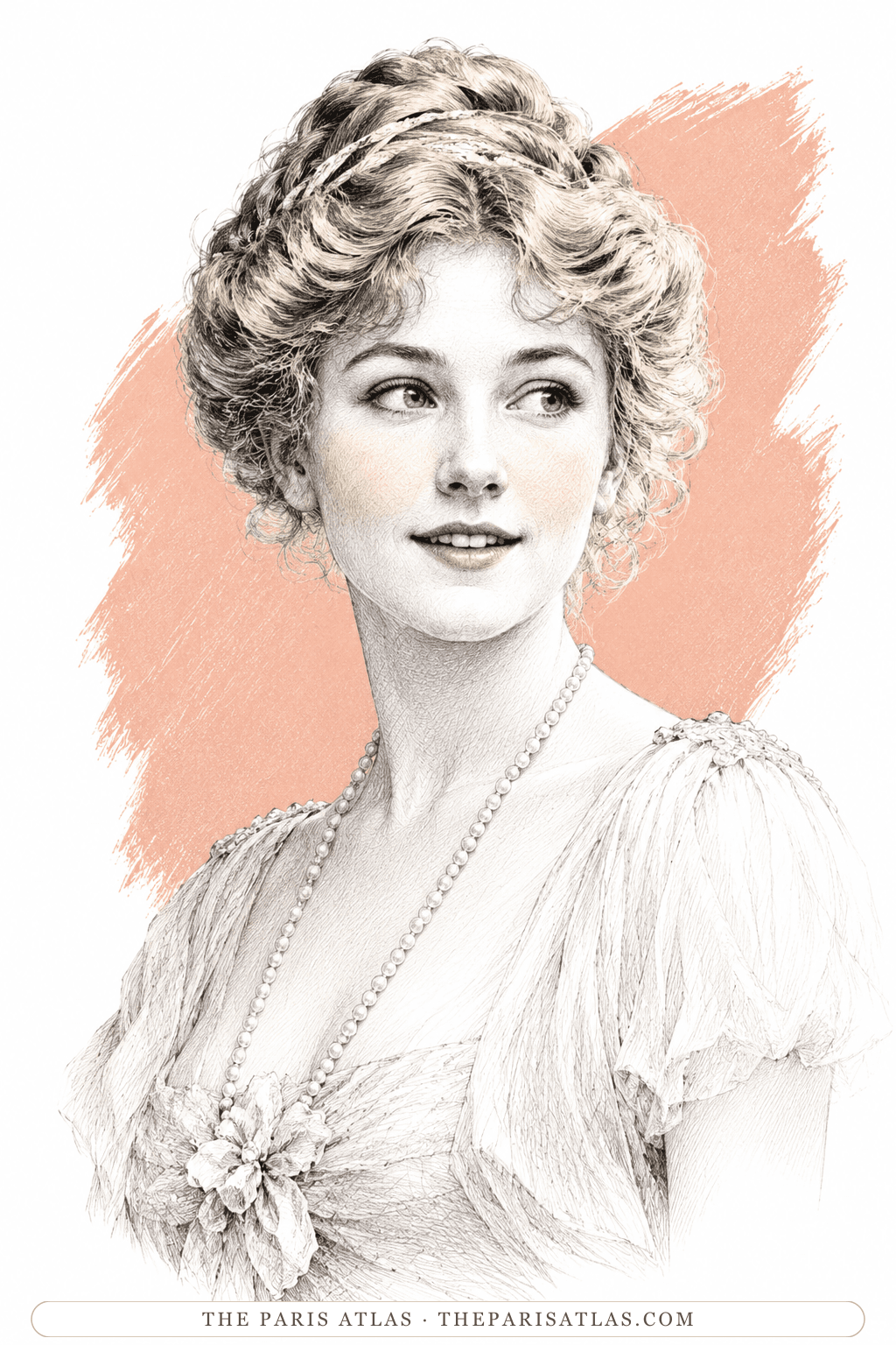 Illustrated portrait of Rosalind Connage