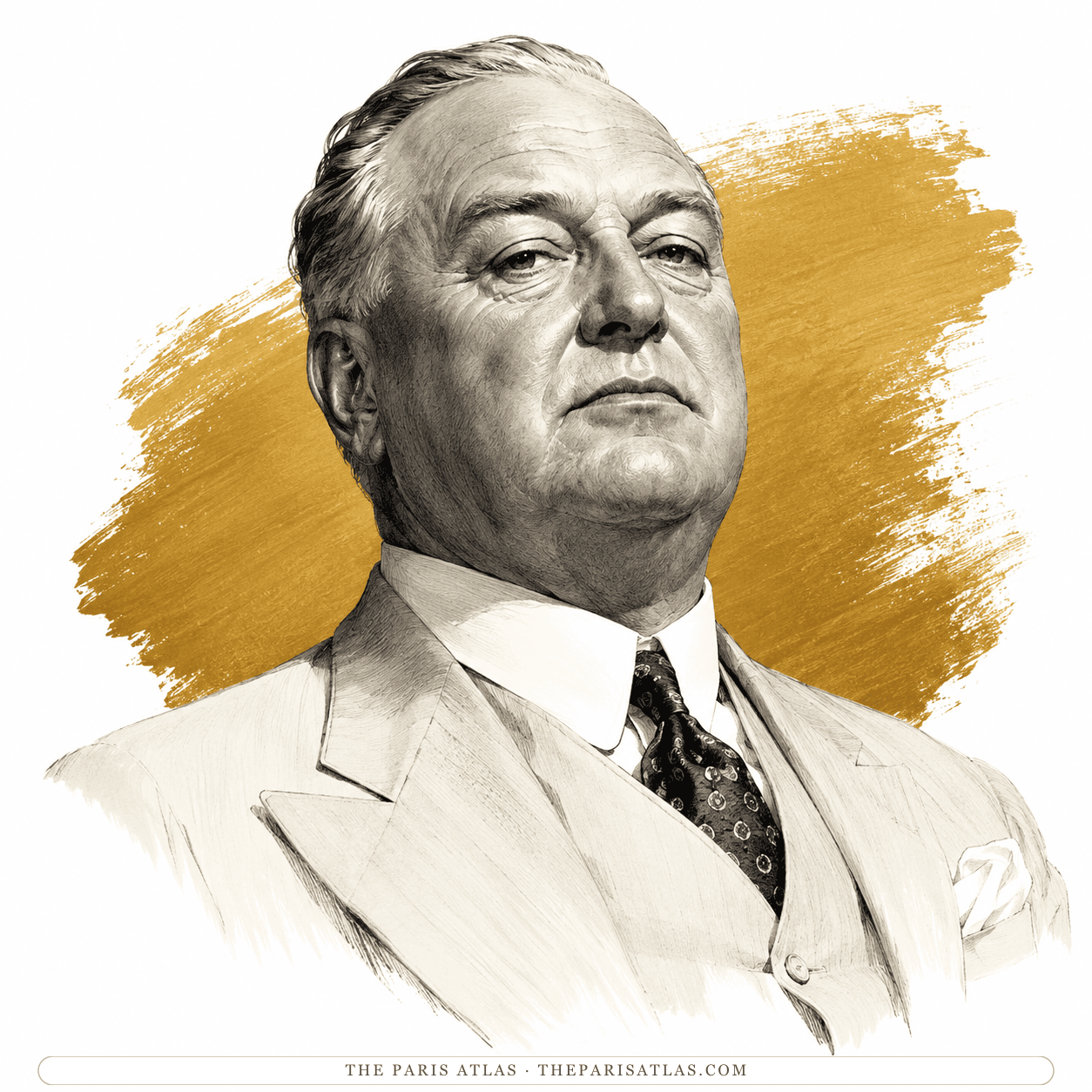 Illustrated portrait of Royal Dumphry
